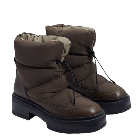 Sam Edelman Alpine Green LAKYN PUFFER SNOW / RAIN BOOT Size 7 New - Picture 5 of 9